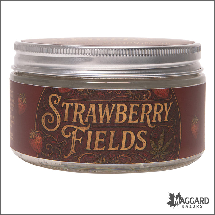 Ariana and Evans Strawberry Fields Artisan Shaving Soap, 4oz - Ultima 2 Base