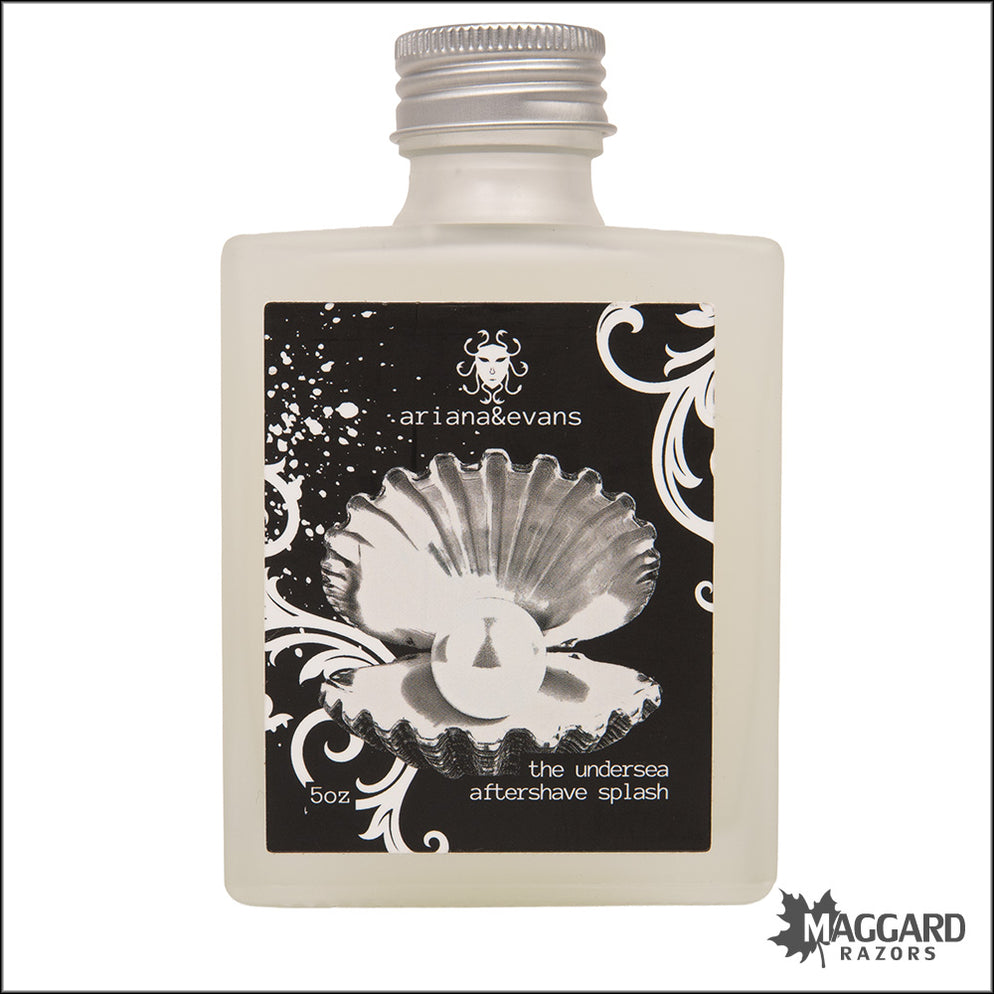 Staight Razer Kit Ariana and Evans The Undersea Aftershave Splash, 5oz — Maggard Razors
