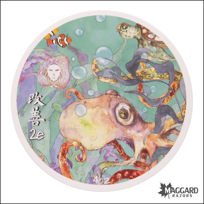 Ariana and Evans The Undersea Artisan Shaving Soap, 4oz - Kaizen 2e Base