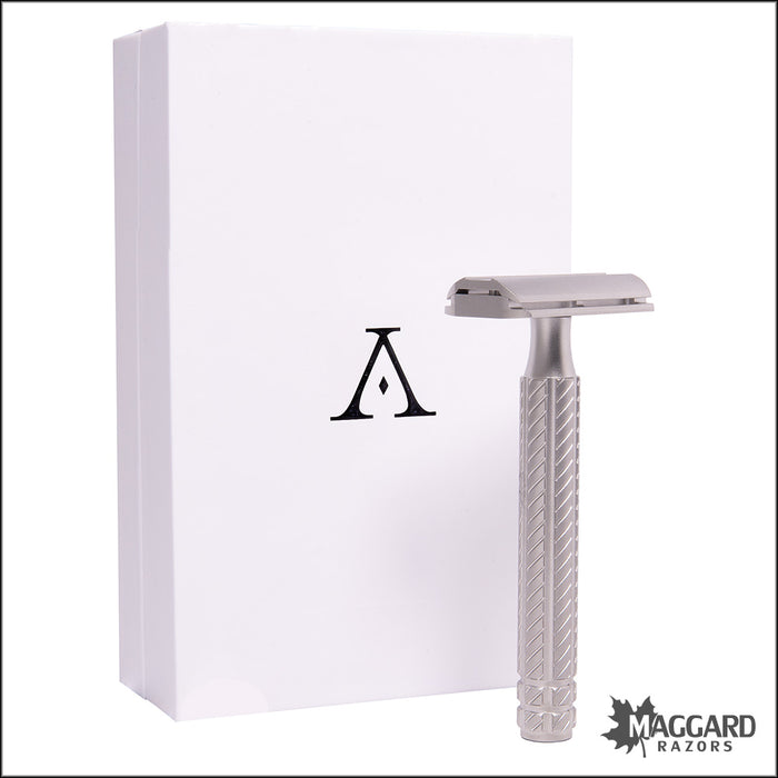 Stainless De Razor Aylsworth Razors The Apex Stainless Steel Closed Comb DE Safety Razor ...