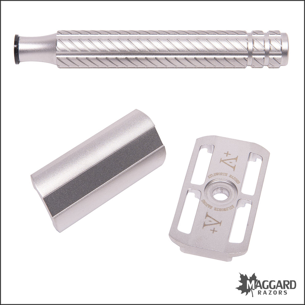 Aylsworth Razors The Apex Stainless Steel Closed Comb DE Safety Razor ...