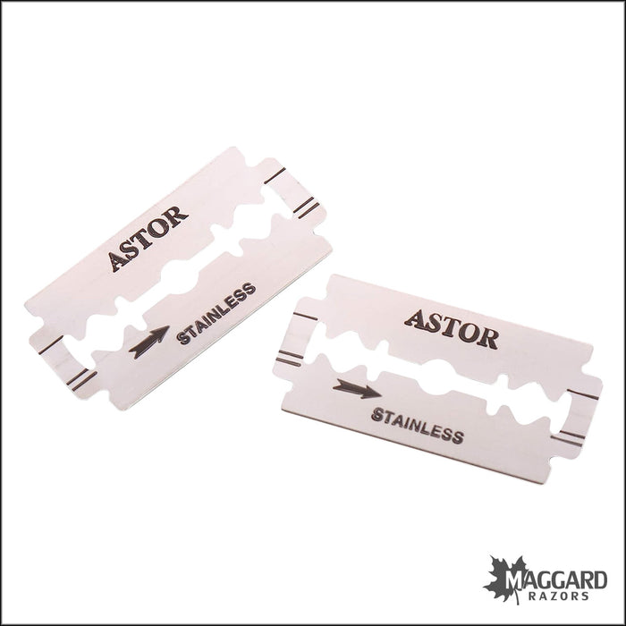 Bic Astor Stainless Steel Double Edge Razor Blades