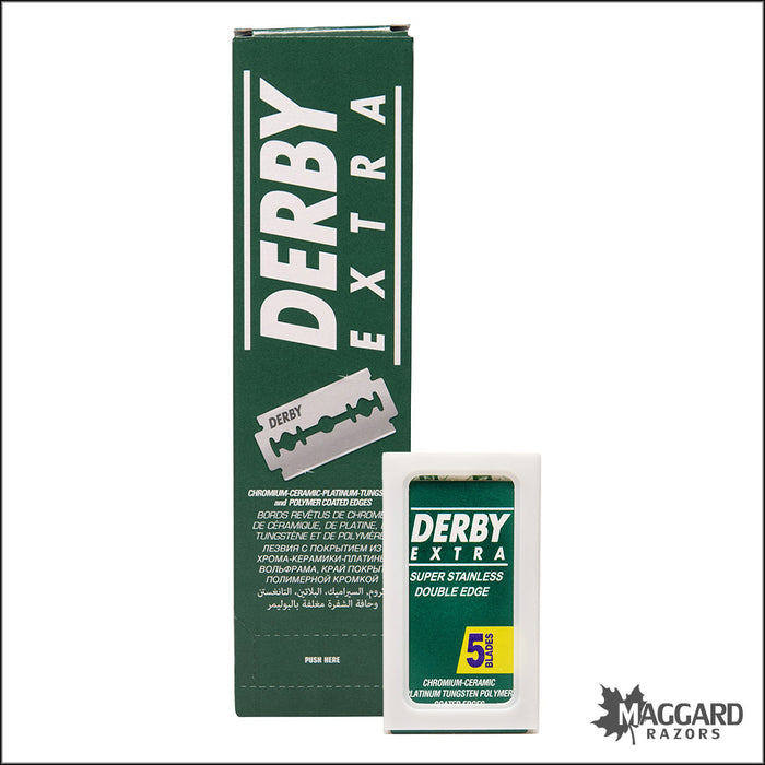 Derby Extra Super Stainless Double Edge Razor Blades