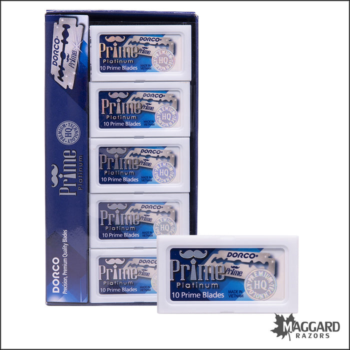 Dorco Prime Platinum Double Edge Blades