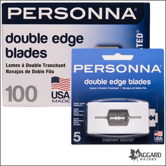 Personna Comfort Coated Double Edge Blades