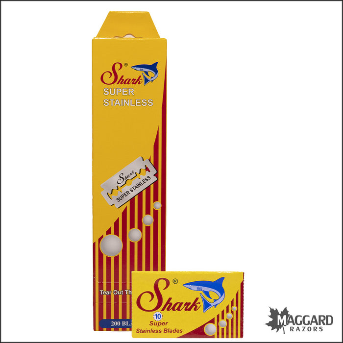 Shark Super Stainless Double Edge Safety Razor Blades