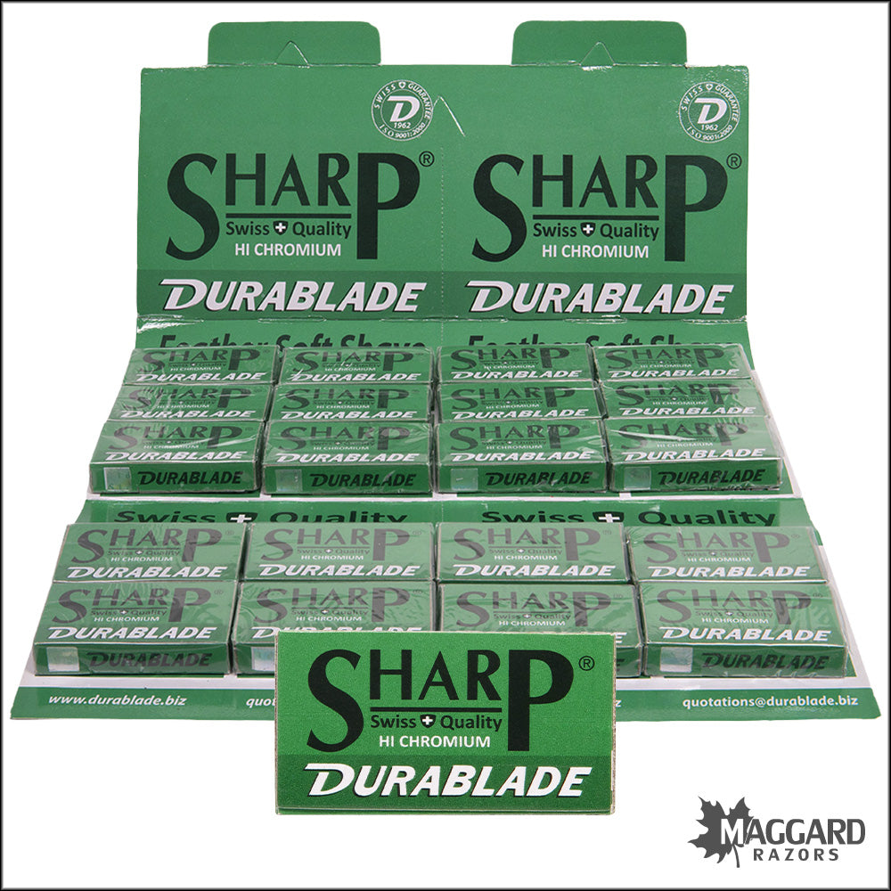 Sharpguard Sharp Durablade Stainless Double Edge Safety Razor Blades — Maggard Razors