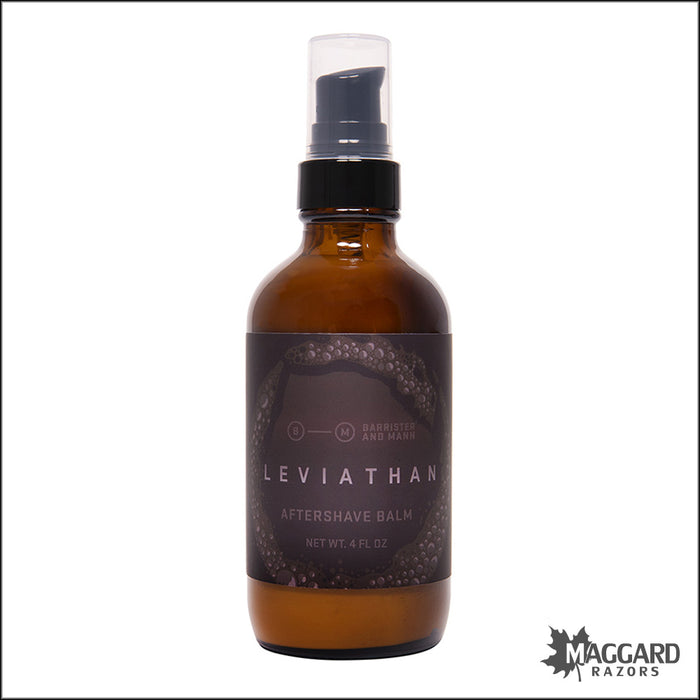 Barrister and Mann Leviathan Aftershave Balm, 3.75oz - Seasonal Release