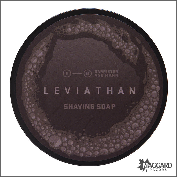 Barrister and Mann Leviathan Artisan Shaving Soap, 4oz - Seasonal Release