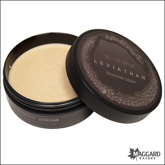 Barrister and Mann Leviathan Shaving Soap, 4oz - Seasonal Release