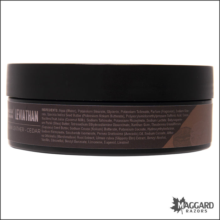 Barrister and Mann Leviathan Shaving Soap, 4oz - Seasonal Release