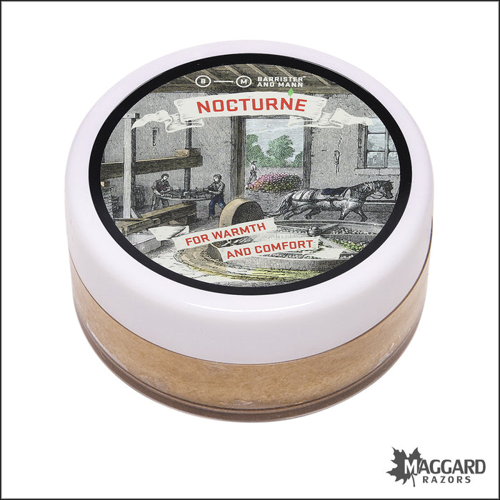 Barrister and Mann Nocturne Shaving Soap Sample - Seasonal Release