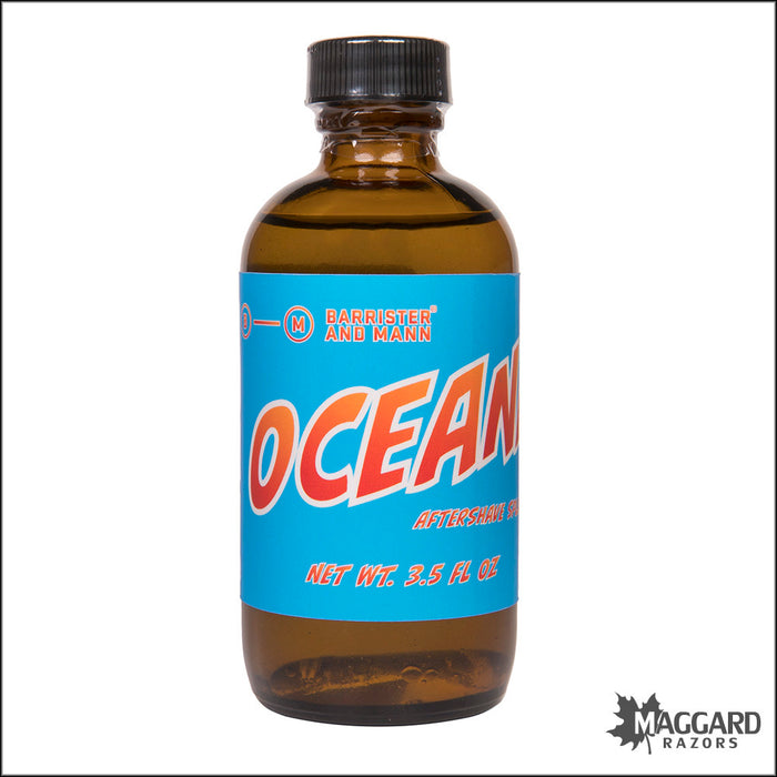 Barrister and Mann Oceana Aftershave Splash, 3.5oz - Seasonal Release