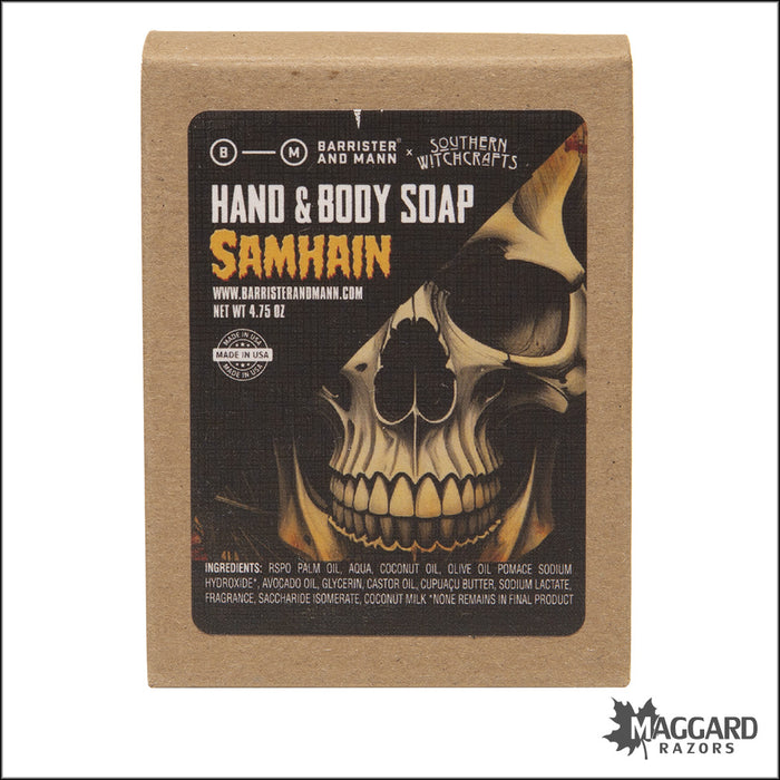 Barrister and Mann Samhain Hand and Body Soap, 4.75oz - Seasonal Release