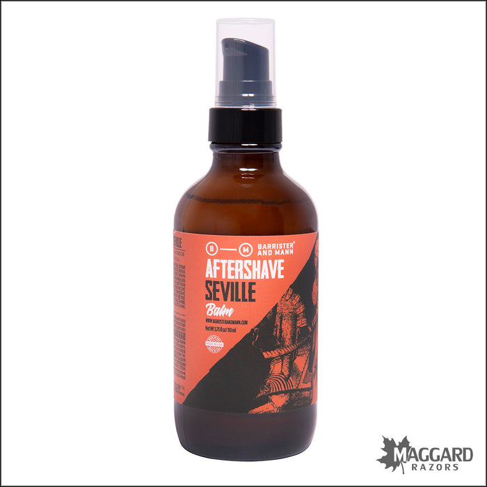 Barrister and Mann Seville Aftershave Balm, 3.75oz — Maggard Razors