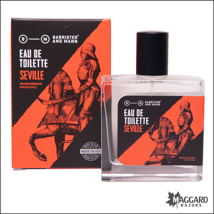 Barrister and Mann Seville Eau de Toilette, 50ml — Maggard Razors