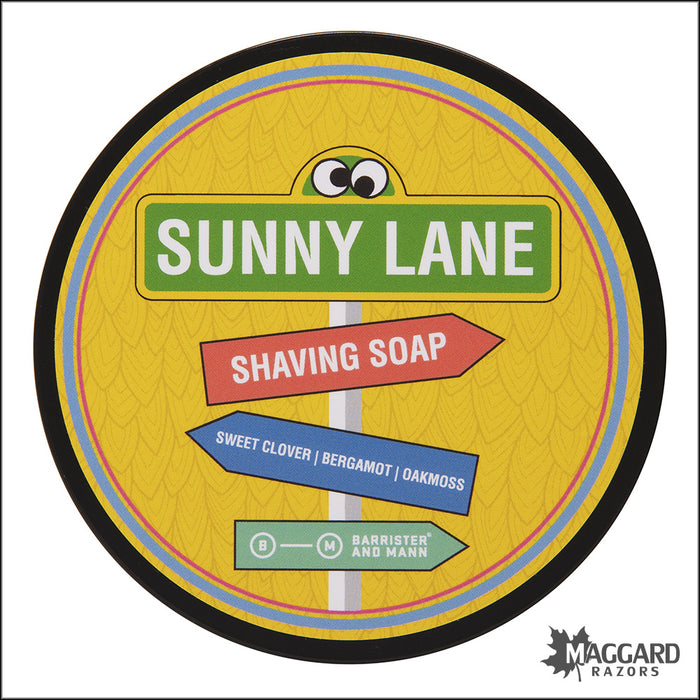 Barrister and Mann Sunny Lane Shaving Soap, 4oz - Seasonal Release