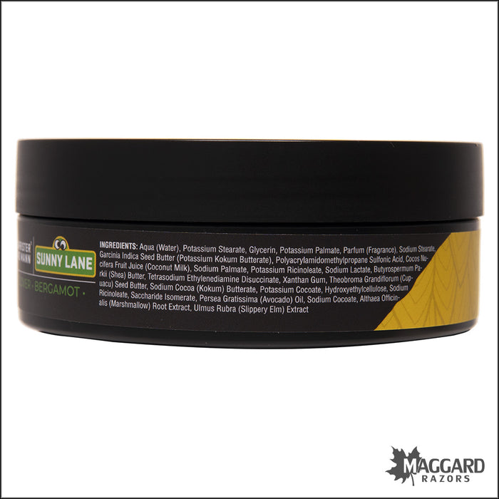 Barrister and Mann Sunny Lane Shaving Soap, 4oz - Seasonal Release