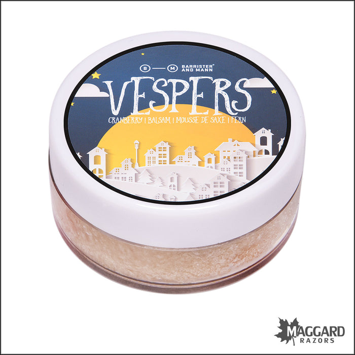 Barrister and Mann Vespers Shaving Soap Sample - Seasonal Release