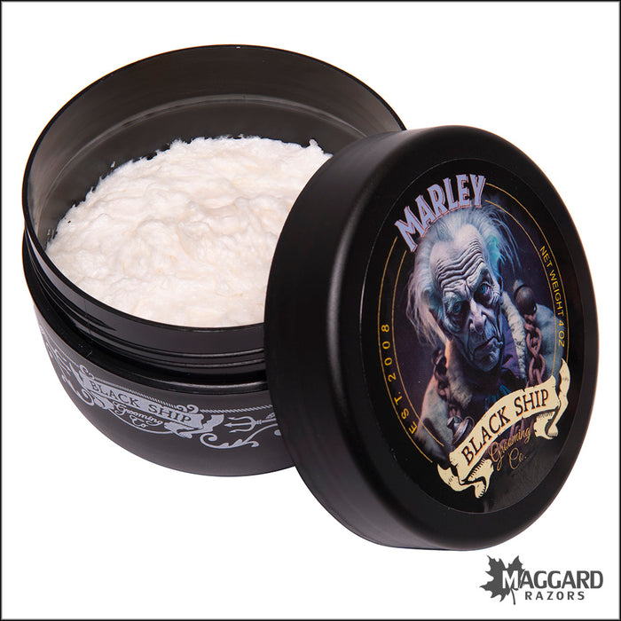 Black Ship Grooming Co. Marley Tallow Shaving Soap, 4oz - Limited Release
