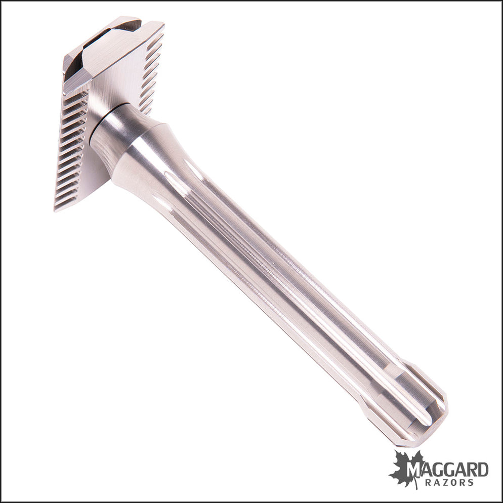 Blackland Razors Blackbird Stainless Steel Open Comb DE Safety Razor w ...