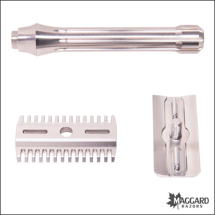 Open Bladed Razor Blackland Razors Blackbird Stainless Steel Open Comb DE Safety Razor w ...