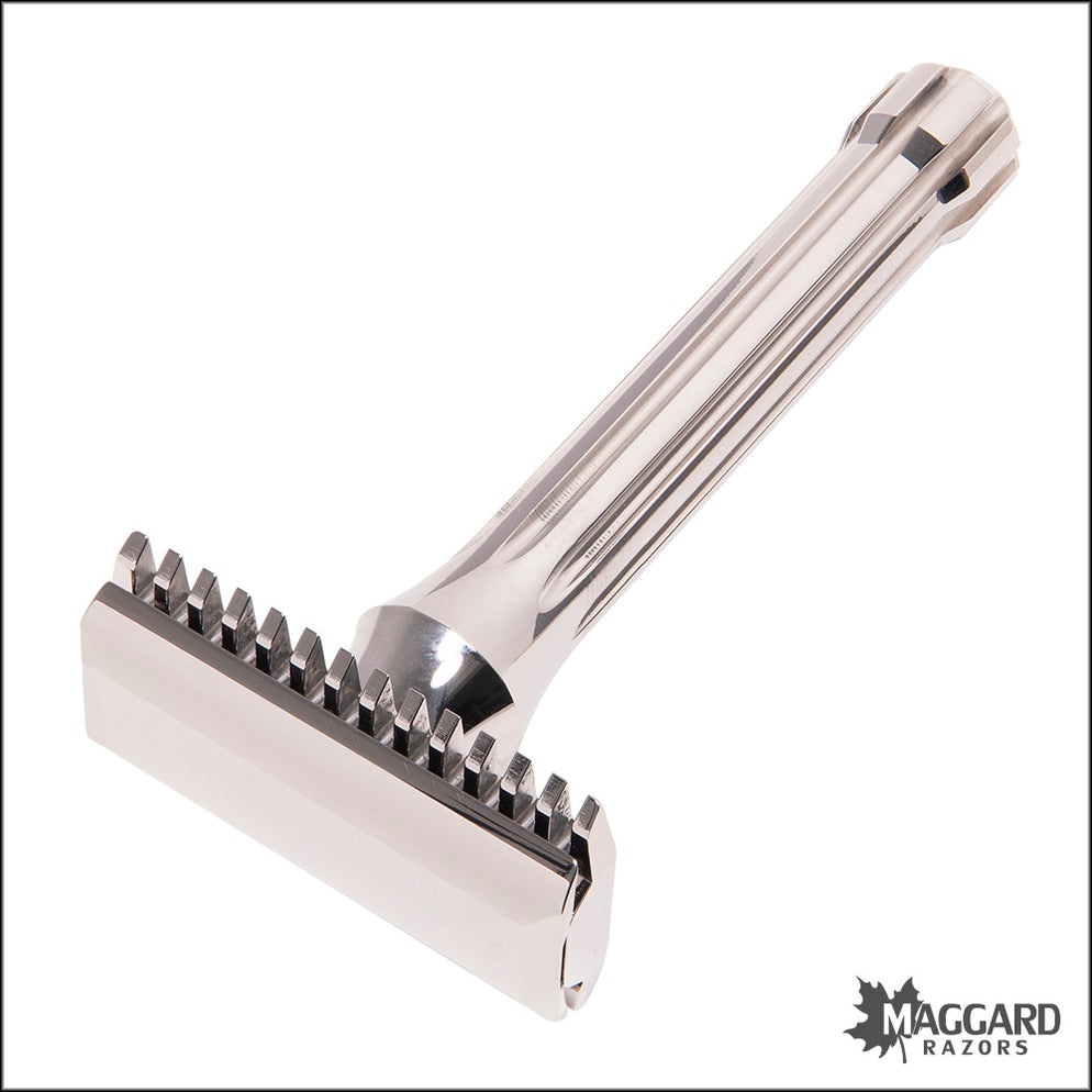 Blackland Razors Blackbird Stainless Steel Open Comb DE Safety Razor w ...