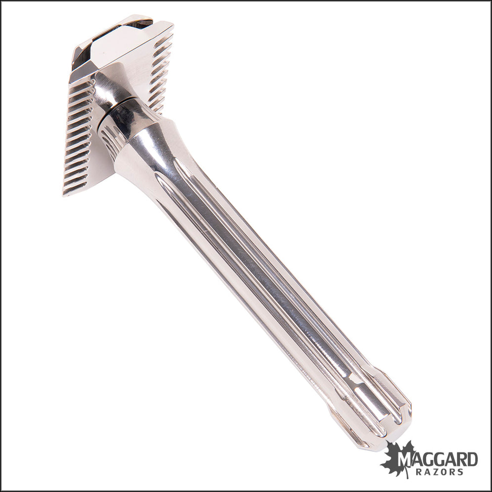 Blackland Razors Blackbird Stainless Steel Open Comb DE Safety Razor w ...