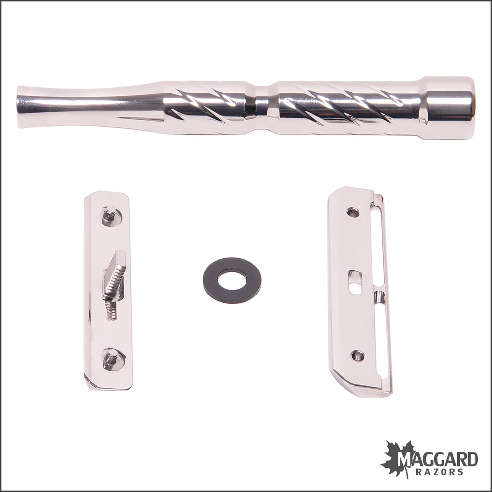 Blackland Razors Vector Titanium Closed Comb Single Edge Safety Razor ...