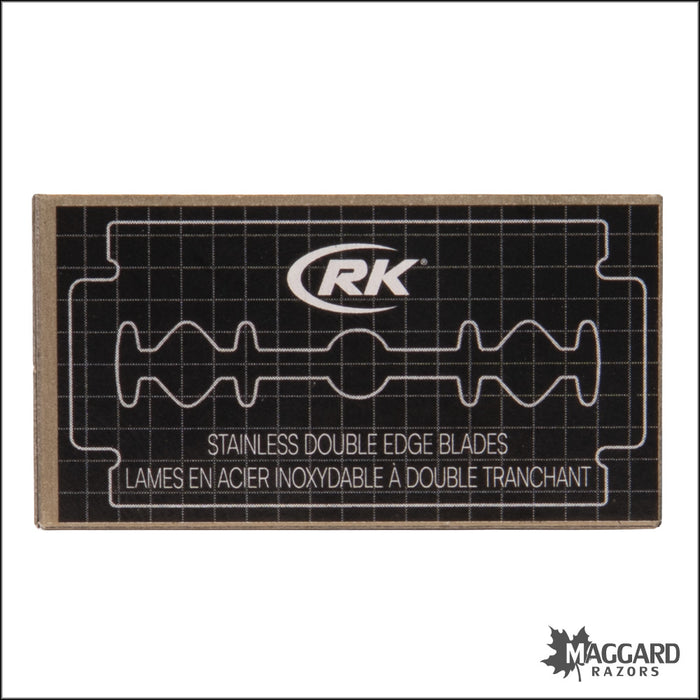 RK Shaving Stainless DE Safety Razor Blades