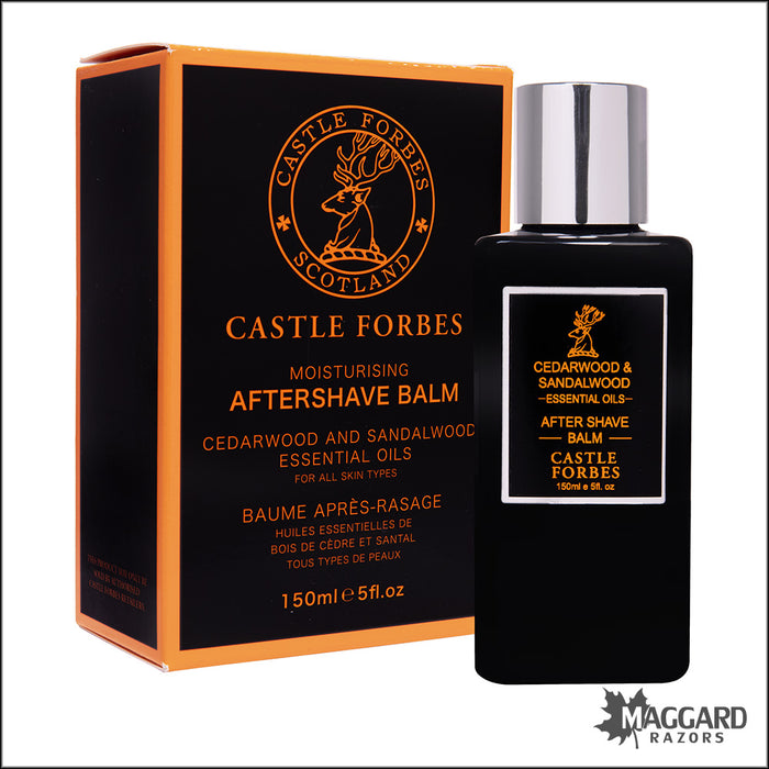 Castle Forbes Cedarwood and Sandalwood Aftershave Balm, 150ml