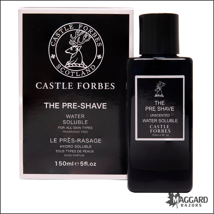 Castle Forbes The Pre Shave Unscented, 150ml Bottle