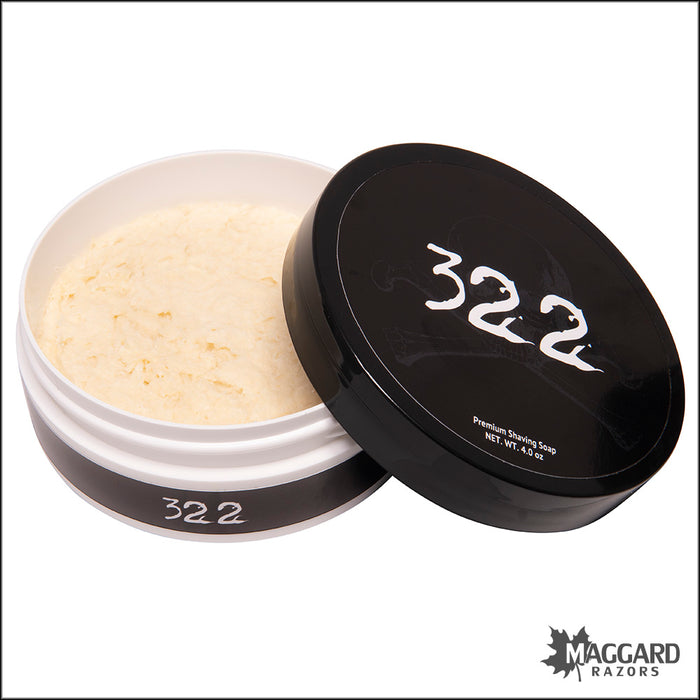 Catie's Bubbles 322 Premium Shaving Soap, 4oz