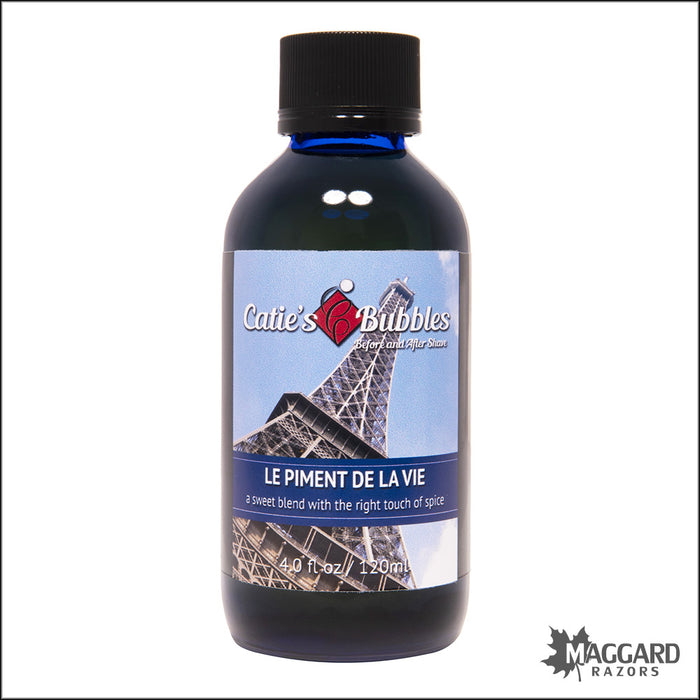 Catie's Bubbles Le Piment de la Vie Before and After Shave, 4oz