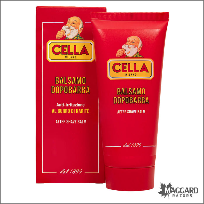 Cella Milano "Red" Aftershave Balm, 100ml Tube