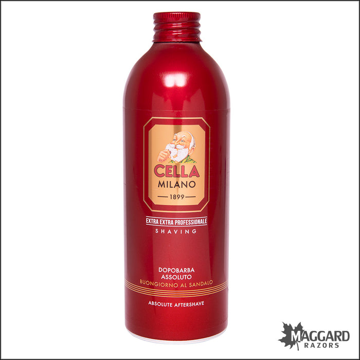 Cella Milano Buongiorno Al Sandalo Professionale Aftershave Splash, 500ml