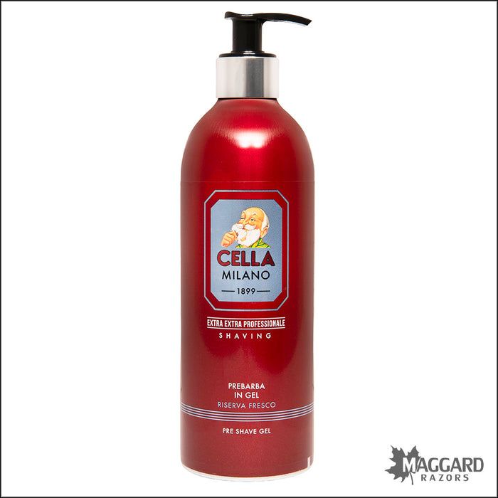 Cella Milano Riserva Fresco Professionale Pre-Shave Gel, 500ml