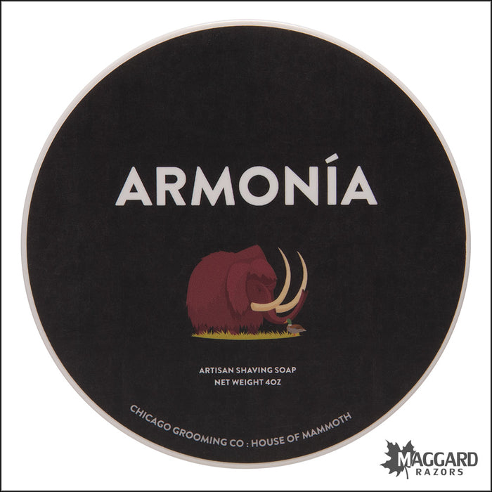 Chicago Grooming Co. Armonia Artisan Shaving Soap, 4oz