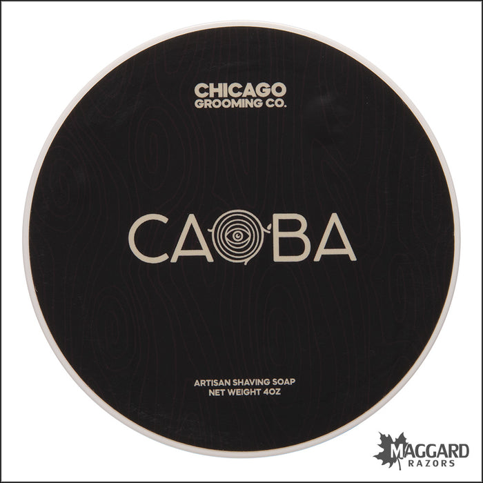 Chicago Grooming Co. Caoba Artisan Shaving Soap, 4oz
