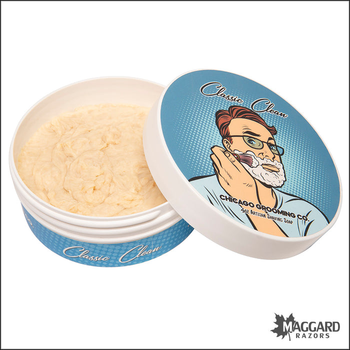 Chicago Grooming Co. Classic Clean Artisan Shaving Soap, 4oz