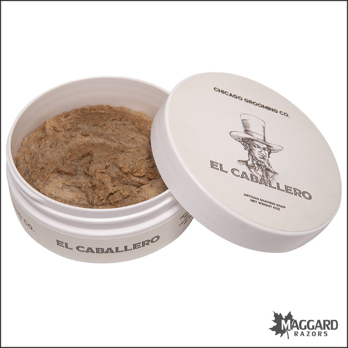 Chicago Grooming Co. El Caballero Artisan Shaving Soap, 4oz