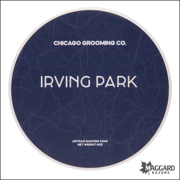 Chicago Grooming Co. Irving Park Artisan Shaving Soap, 4oz