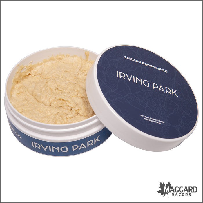 Chicago Grooming Co. Irving Park Artisan Shaving Soap, 4oz