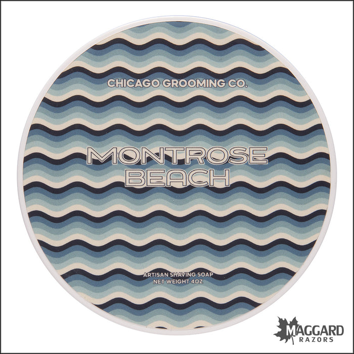 Chicago Grooming Co. Montrose Beach Artisan Shaving Soap, 4oz