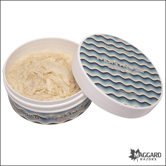 Chicago Grooming Co. Montrose Beach Artisan Shaving Soap, 4oz