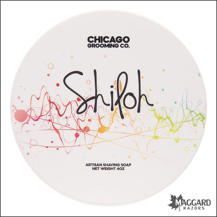 Chicago Grooming Co. Shiloh Artisan Shaving Soap, 4oz