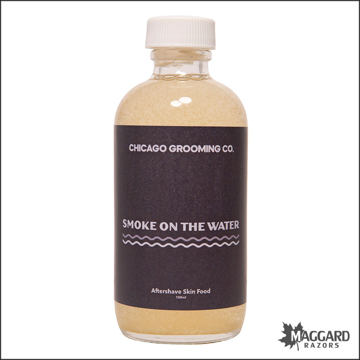 Chicago Grooming Co. Smoke on the Water Artisan Aftershave Skin Food, 100ml
