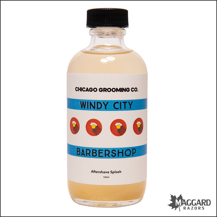 Chicago Grooming Co. Windy City Barbershop Artisan Aftershave Skin Food, 100ml