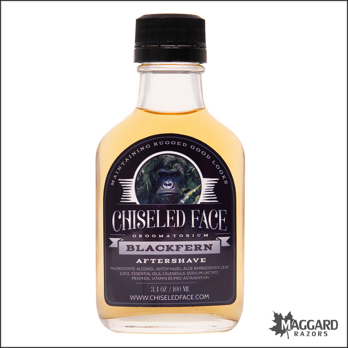Chiseled Face Blackfern Aftershave Splash, 100ml