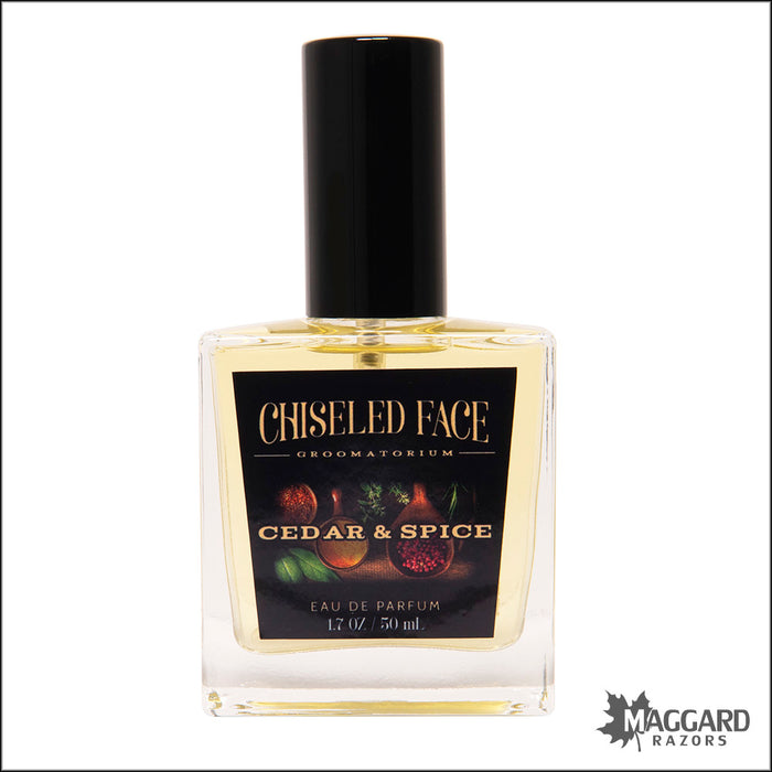 Chiseled Face Cedar and Spice Artisan Eau de Parfum, 50ml